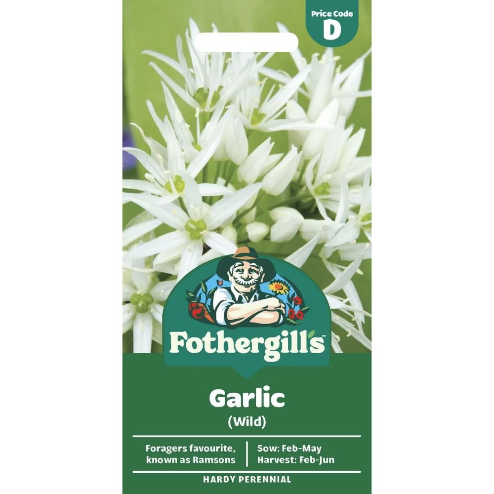 Mr Fothergill's Garlic (Wild) Seeds - Old Railway Line Garden Centre