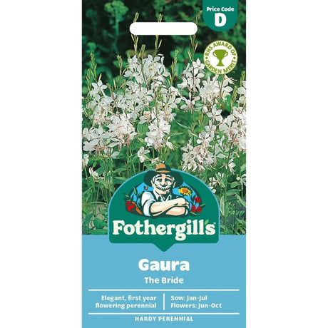 Mr Fothergill's Gaura The Bride Seeds - Old Railway Line Garden Centre