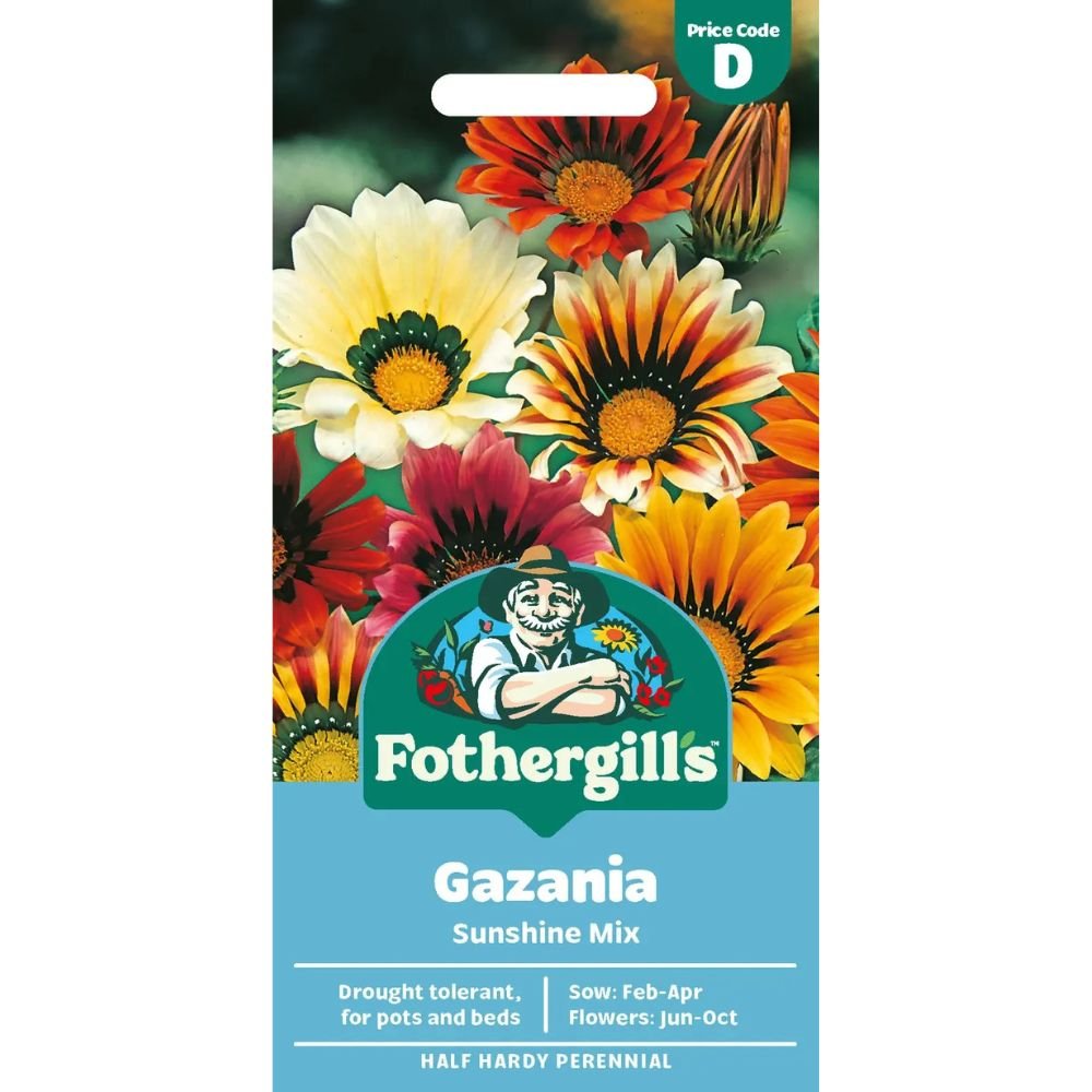 Mr Fothergill's Gazania Sunshine Mixed Seeds - Old Railway Line Garden Centre