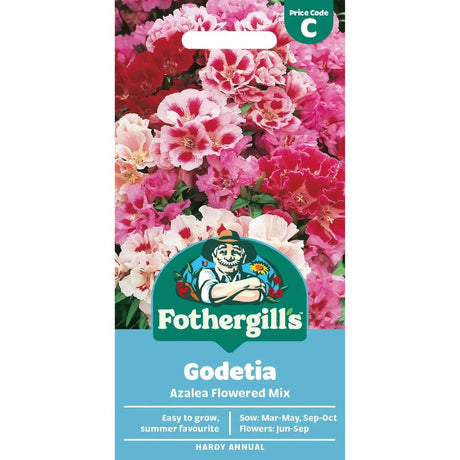 Mr Fothergill's Godetia Azalea Flowered Mixed Seeds - Old Railway Line Garden Centre
