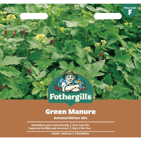 Mr Fothergill's Green Manure Autumn/Winter Mix Seeds - Old Railway Line Garden Centre