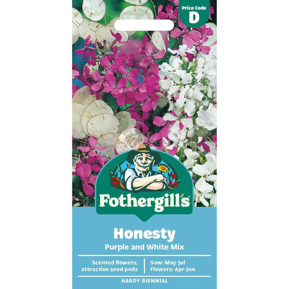 Mr Fothergill's Honesty Purple & White Mixed Seeds