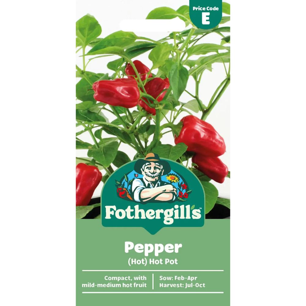 Mr Fothergill's Pepper (Hot) Hot Pot Seeds