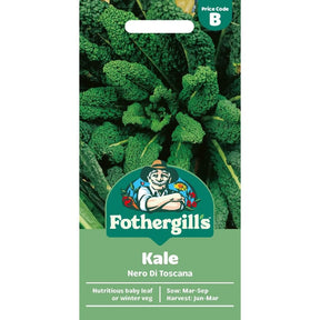 Mr Fothergill's Kale Nero di Toscana Seeds - Old Railway Line Garden Centre