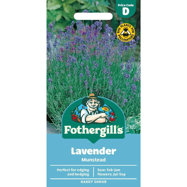 Mr Fothergills Lavender Munstead Strain Seeds - Old Railway Line Garden Centre