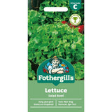 Mr Fothergill's Lettuce Salad Bowl Seeds