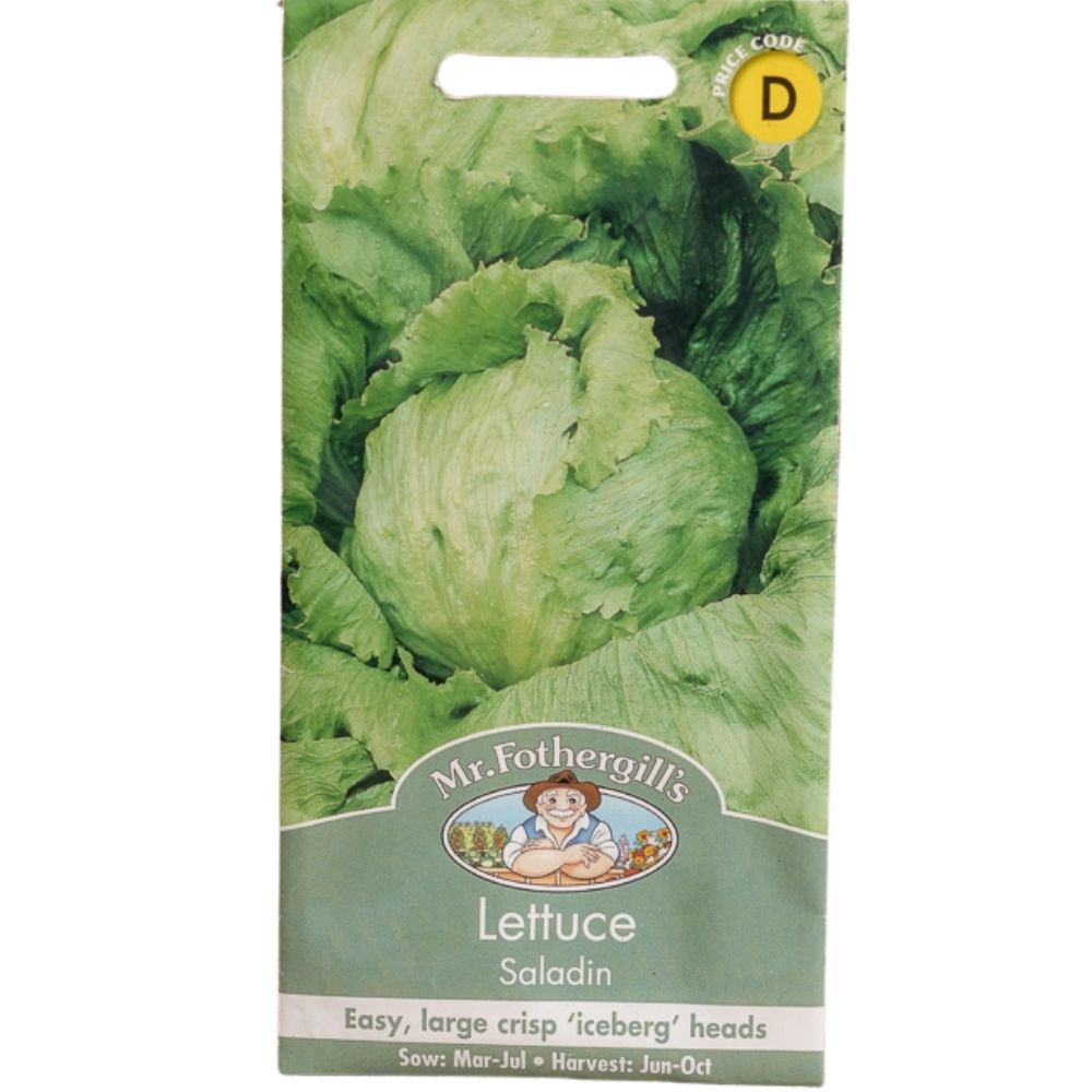 Mr Fothergill's Lettuce Saladin Seeds