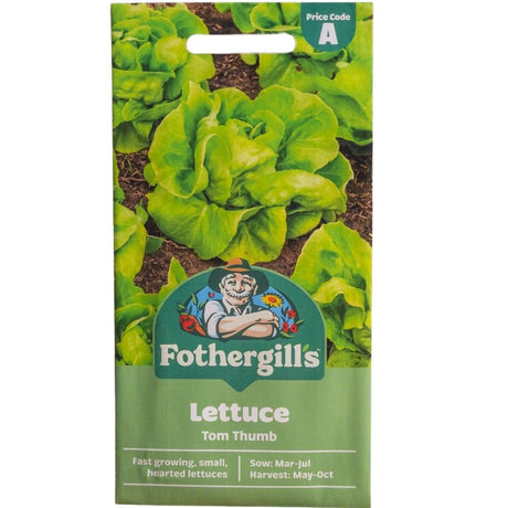 Mr Fothergill's Lettuce Tom Thumb Seeds - Old Railway Line Garden Centre