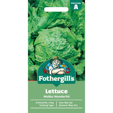 Mr Fothergill's Lettuce Webbs Wonderful Seeds - Old Railway Line Garden Centre
