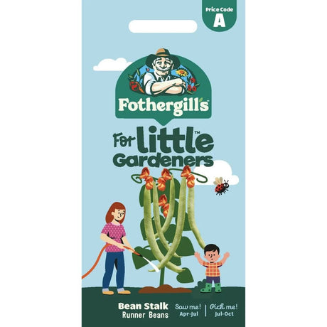 Mr Fothergill's Little Gardeners Beanstalk Runnerbean Seeds - Old Railway Line Garden Centre