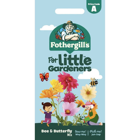 Mr Fothergill's Little Gardeners Bee & Butterfly Mix Seeds - Old Railway Line Garden Centre