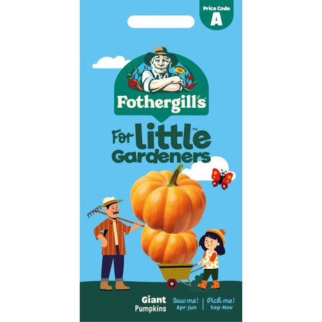 Mr Fothergill's Little Gardeners Giant Pumpkins Seeds - Old Railway Line Garden Centre
