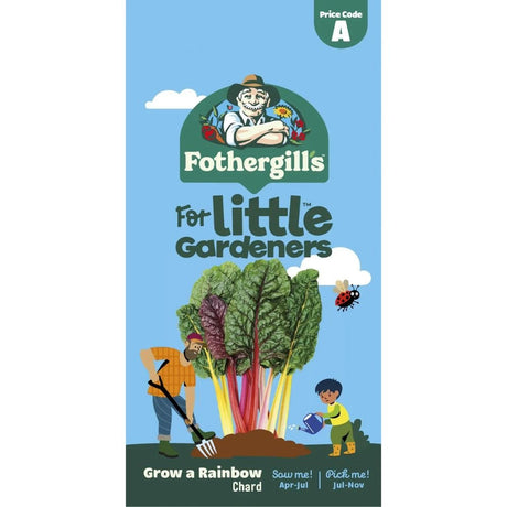 Mr Fothergill's Little Gardeners Grow A Rainbow Chard Seeds - Old Railway Line Garden Centre