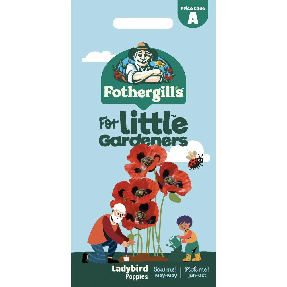 Mr Fothergill's Little Gardeners Ladybird Poppies Seeds
