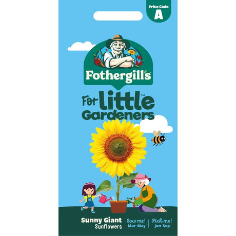 Mr Fothergill's Little Gardeners Sunny Giant Sunflower Seeds - Old Railway Line Garden Centre