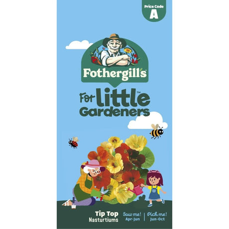 Mr Fothergill's Little Gardeners Tip Top Nasturtiums Seeds - Old Railway Line Garden Centre