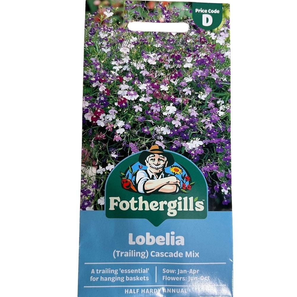Mr Fothergill's Lobelia Cascade Mix Seeds - Old Railway Line Garden Centre