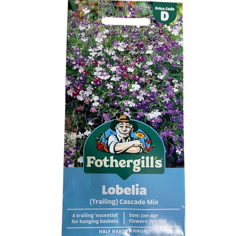 Mr Fothergill's Lobelia Cascade Mix Seeds - Old Railway Line Garden Centre