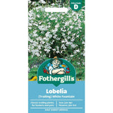 Mr Fothergill's Lobelia White Fountain Seeds