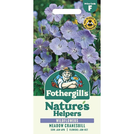 Mr Fothergill's Meadow Cranesbill Seeds - Old Railway Line Garden Centre