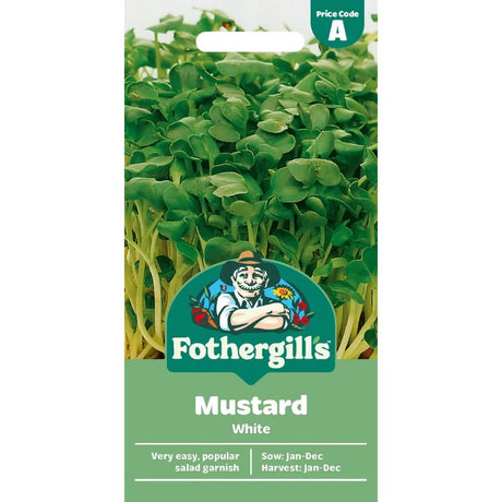 Mr Fothergill's Mustard White Seeds - Old Railway Line Garden Centre