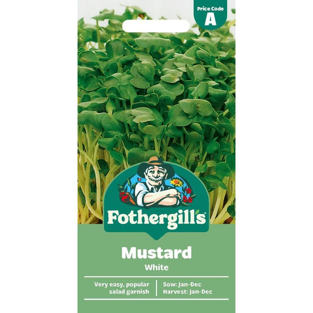 Mr Fothergill's Mustard White Seeds - Old Railway Line Garden Centre