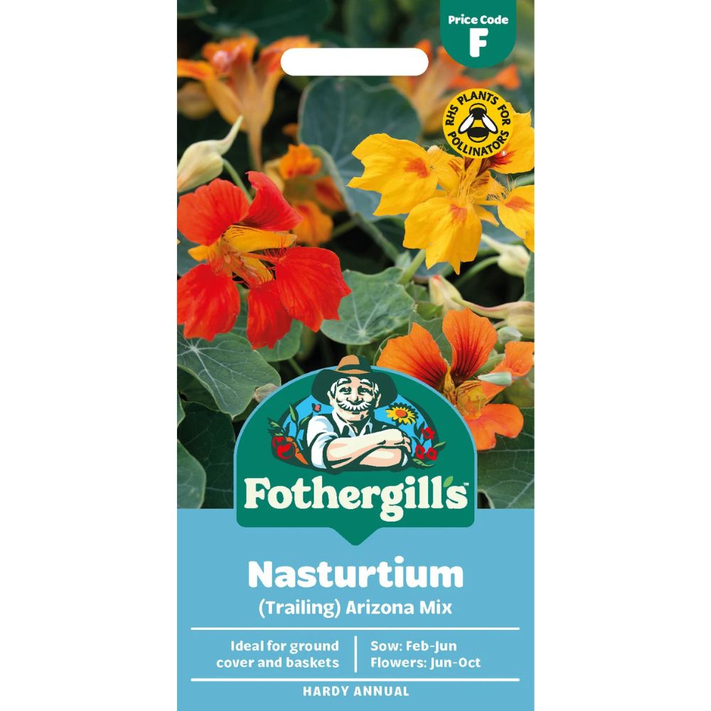 Mr Fothergills Nasturtium Arizona Mix Seeds