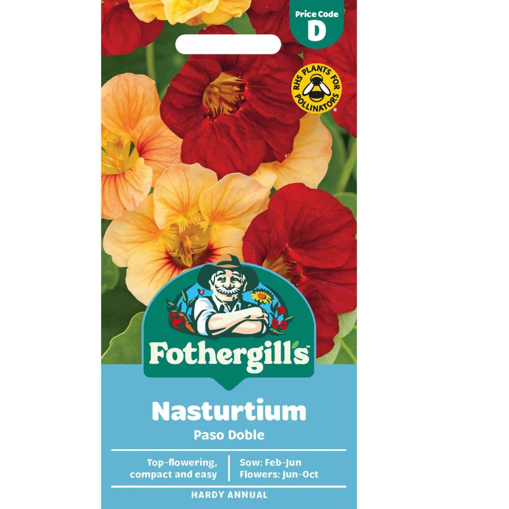 Mr Fothergills Nasturtium Paso Doble Seeds
