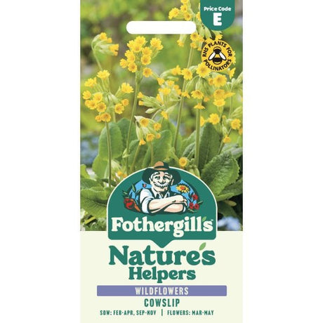 Mr Fothergill's Nature's Helpers Primula Cowslip Seeds - Old Railway Line Garden Centre