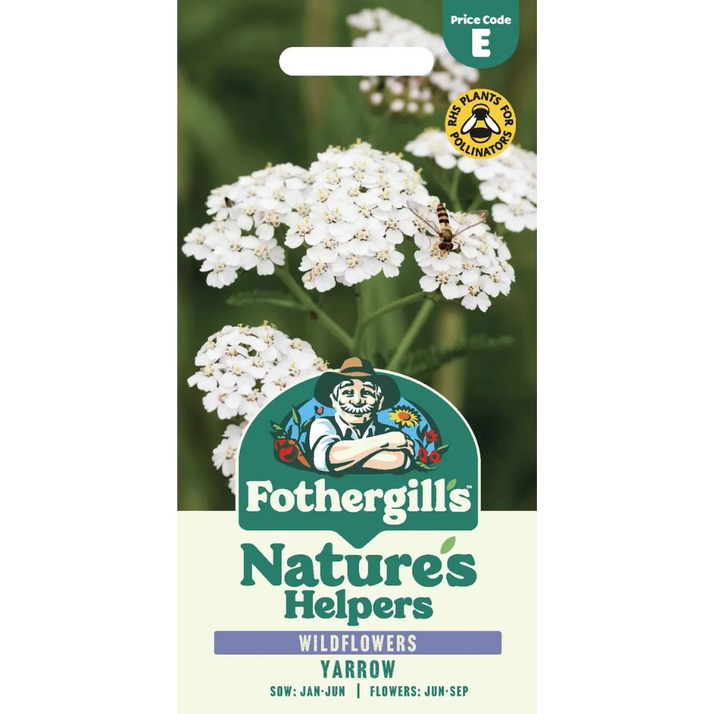 Mr Fothergill's Nature's Helpers Yarrow Seeds
