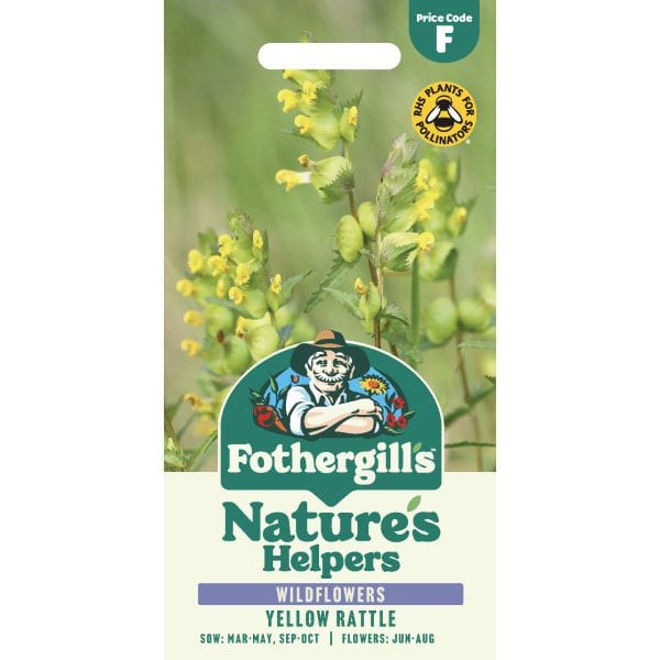 Mr Fothergills Nature's Helpers Yellow Rattle Wildflower Seeds