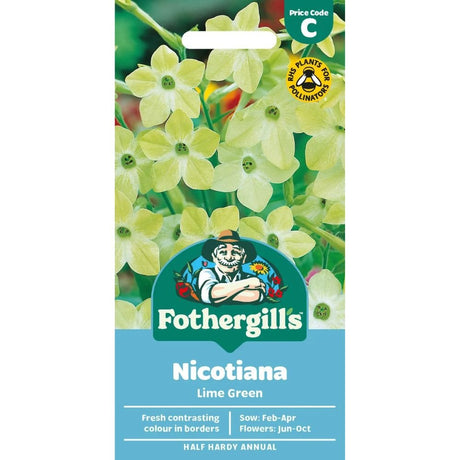 Mr Fothergill's Nicotiana Lime Green Seeds - Old Railway Line Garden Centre