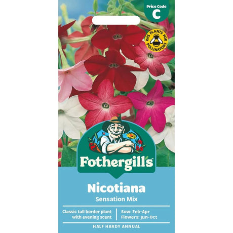 Mr Fothergills Nicotiana Sensation Mixed Seeds - Old Railway Line Garden Centre
