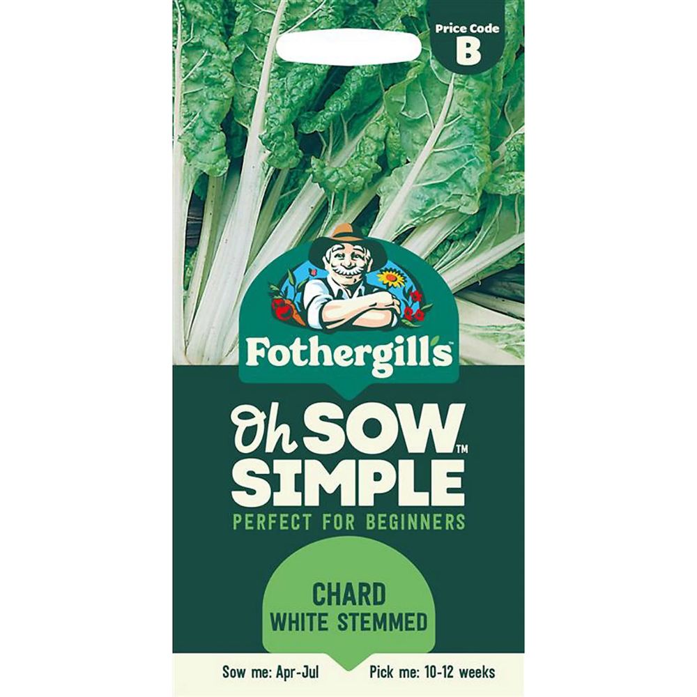 Mr Fothergill's Oh Sow Simple White Stemmed Chard Seeds