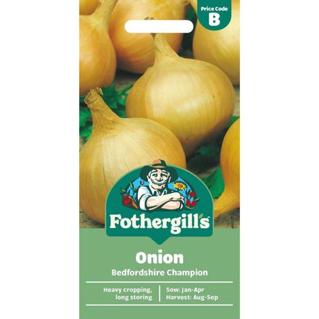 Mr Fothergill's Onion Bedfordshire Champion Seeds - Old Railway Line Garden Centre
