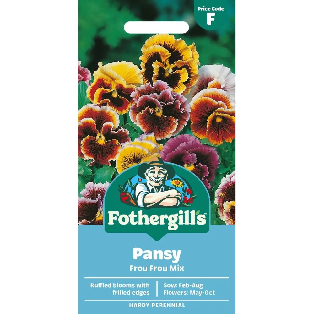 Mr Fothergill's Pansy Frou Frou Mixed Seeds