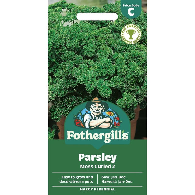 Mr Fothergill's Parsley Moss Curled 2 Seeds - Old Railway Line Garden Centre