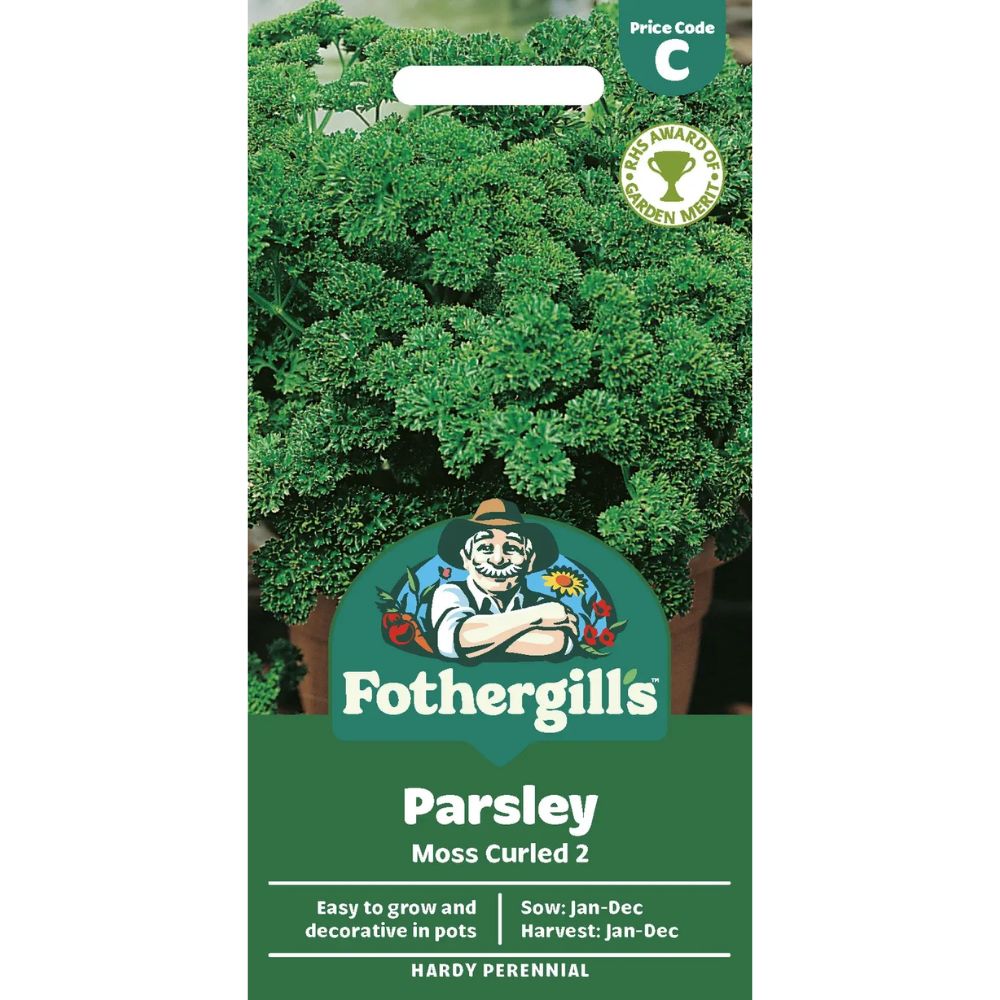 Mr Fothergill's Parsley Moss Curled 2 Seeds