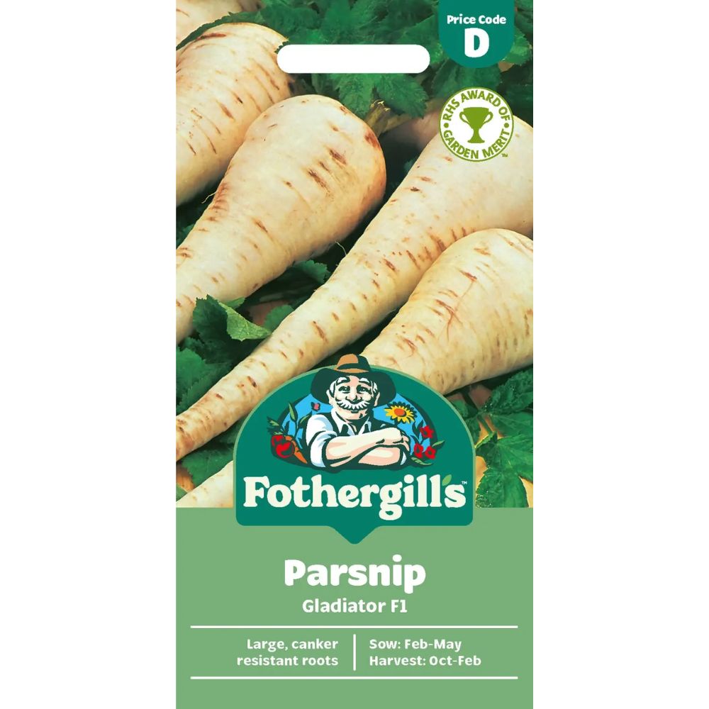 Mr Fothergill's Parsnip Gladiator F1 Seeds