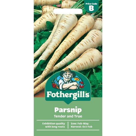 Mr Fothergill's Parsnip Tender & True Seeds - Old Railway Line Garden Centre