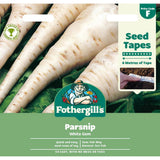 Mr Fothergill's Parsnip White Gem Seed Tape