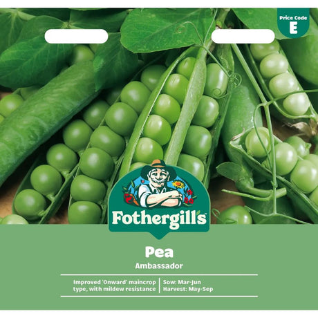 Mr Fothergill's Pea Ambassador Seeds - Old Railway Line Garden Centre