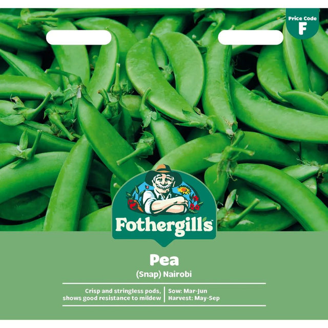 Mr Fothergill's Pea (Snap) Nairobi Seeds - Old Railway Line Garden Centre