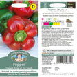Mr Fothergill's Pepper (Sweet) King of the North Seeds - Old Railway Line Garden Centre