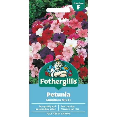 Mr Fothergill's Petunia Mr F's Multiflora Mixed F1 Seeds - Old Railway Line Garden Centre