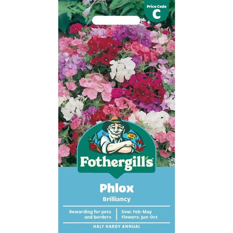 Mr Fothergill's Phlox Brilliancy Seeds - Old Railway Line Garden Centre