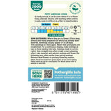 Mr Fothergills Poppy American Legion Seeds