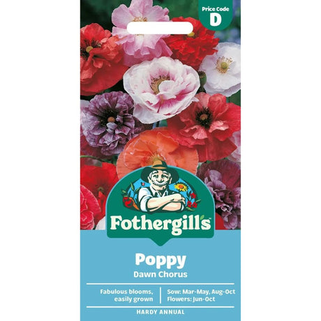 Mr Fothergills Poppy Dawn Chorus Seeds - Old Railway Line Garden Centre