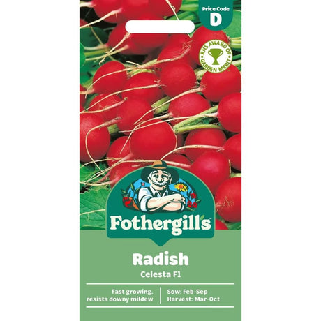 Mr Fothergill's Radish Celesta F1 Seeds - Old Railway Line Garden Centre