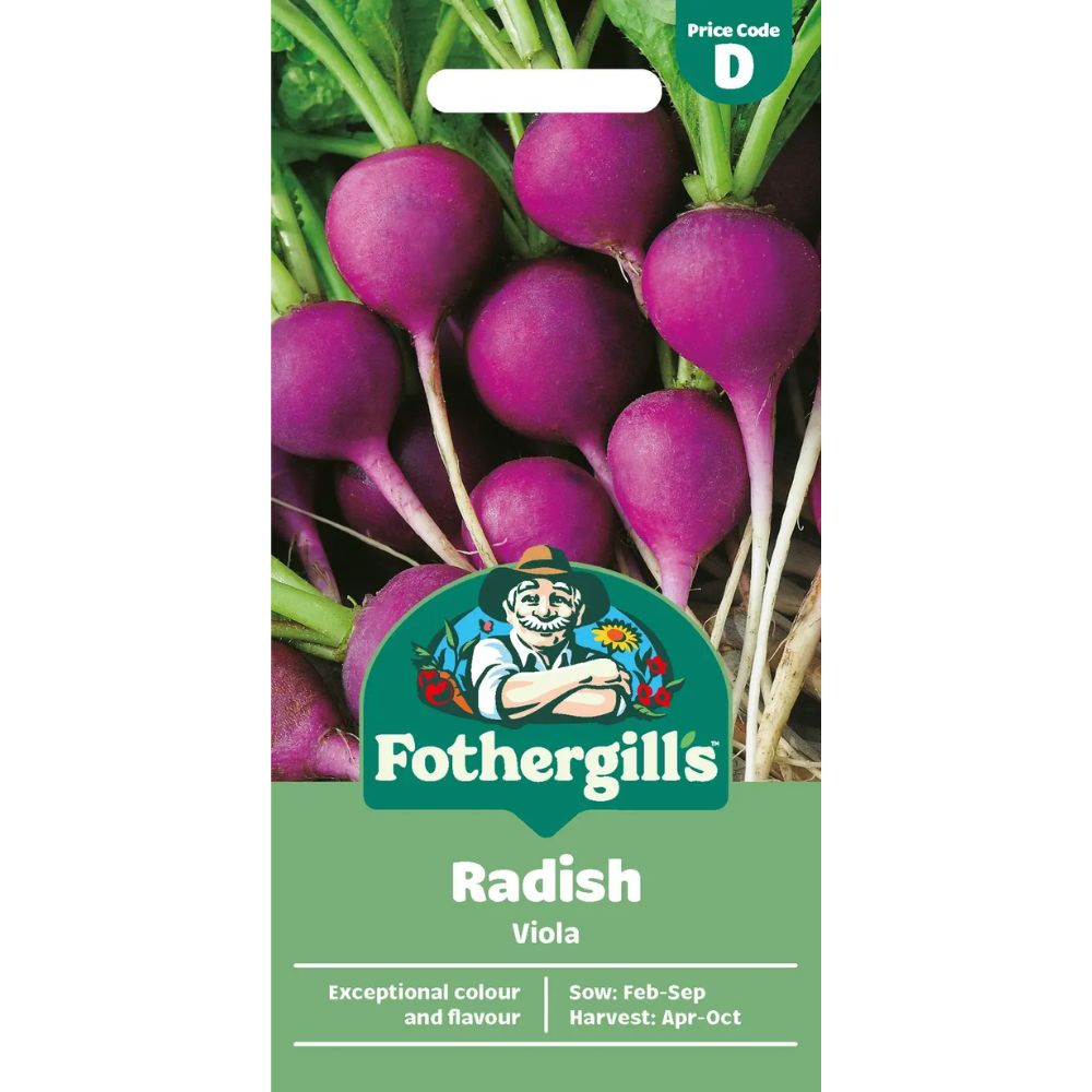 Mr Fothergill's Radish Viola Seeds
